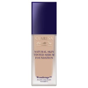 Claresa natural skin tinted serum foundation 2n medium neutral 32ml