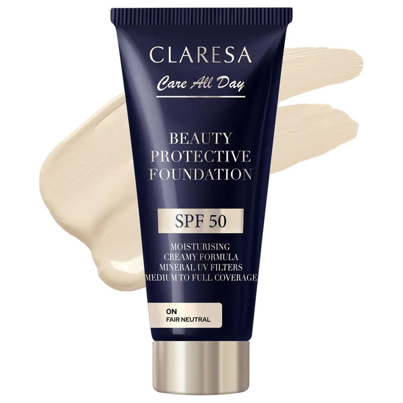 Load image into Gallery viewer, Claresa beauty protective foundation spf 50 0n fair neutral 30ml
