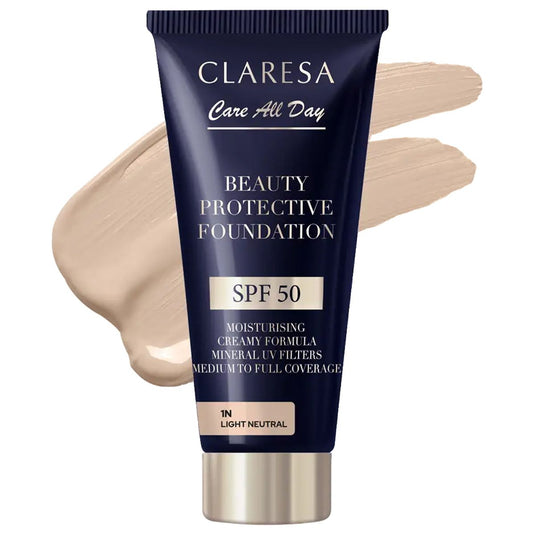 Claresa beauty protective foundation spf 50 1n light neutral 30ml