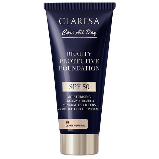 Claresa beauty protective foundation spf 50 1n light neutral 30ml
