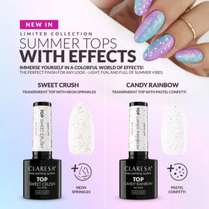 Claresa top coat no wipe sweet crush 5ml