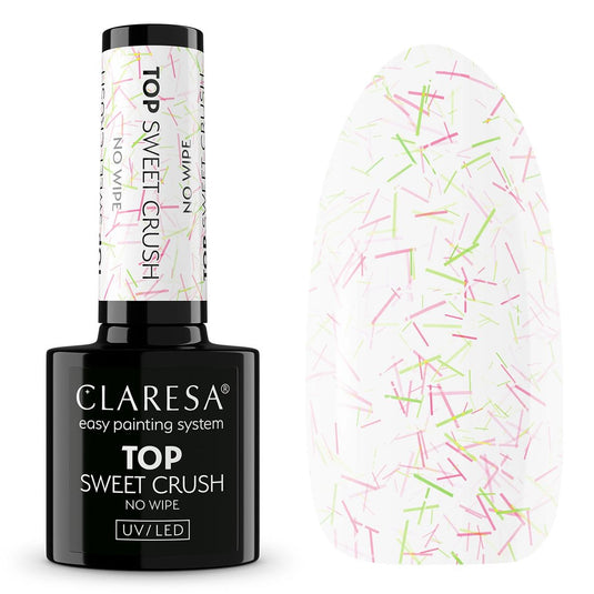 Claresa top coat no wipe sweet crush 5ml