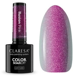 Claresa uv led gellak 5ml color alchemy - illusion pink
