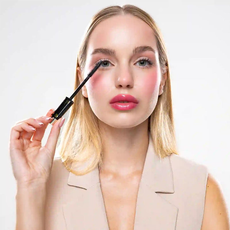 Load image into Gallery viewer, Claresa let's twist again 2-in-1 lenght volume mascara zwart

