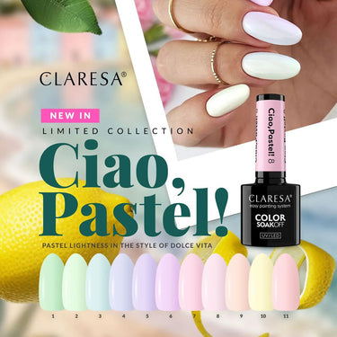 Claresa uv led gellak 5ml ciao pastel 5