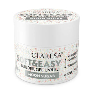 Claresa keratine soft easy builder gel moon sugar 12gr.