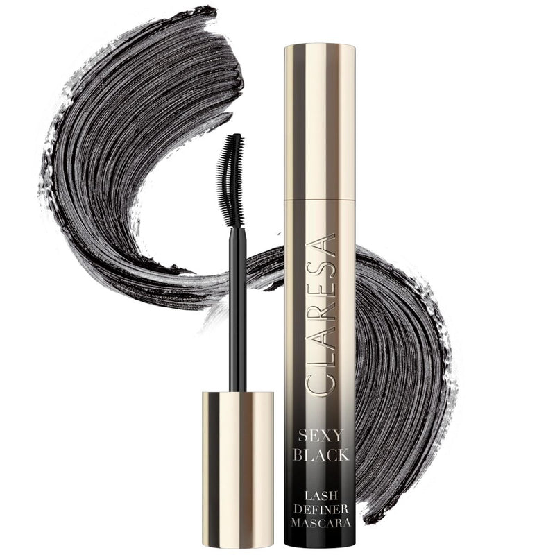 Afbeelding laden in galerijviewer, Claresa sexy black lash definer mascara zwart 10ml
