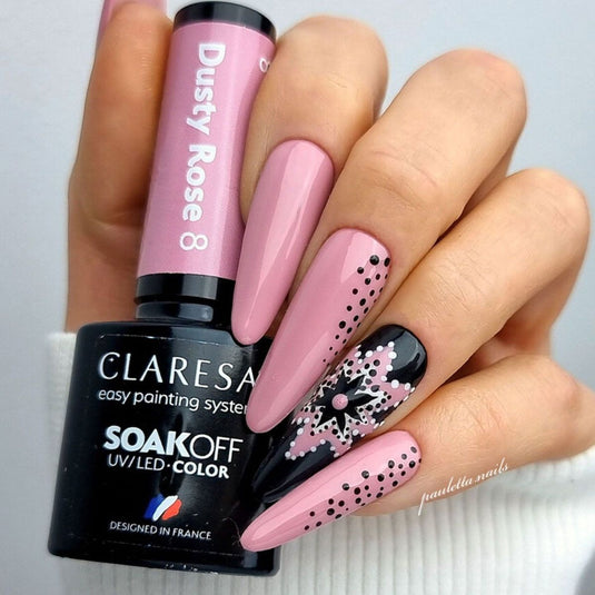 Claresa uv led gellak 5ml dusty rose 8