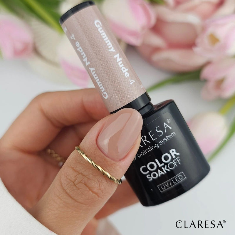 Load image into Gallery viewer, Claresa uv led gellak 5ml nude glow - gummy nude 4

