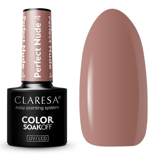 Claresa uv led gellak 5ml perfect nude 4