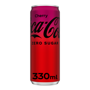 Coca-cola zero cherry blik (24x 33cl)