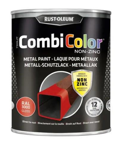 Rust-oleum combicolor non-zinc ral9010 satijn zuiverwit 750ml