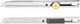 Connex afbreekmes 9mm metaal 2stuks - coxt897013
