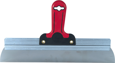 Connex afstrijkmes 400mm softgrip rvs - cox885440