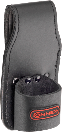 Connex hamerhouder leder zwart - cox610805