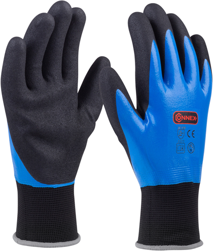 Load image into Gallery viewer, Connex handschoen nitril blauw gr09 - cox938679
