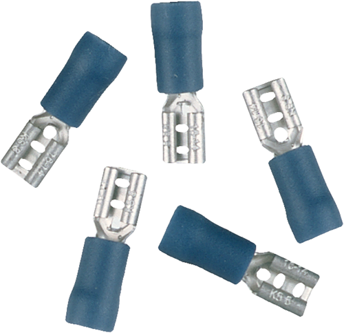 Connex kabelschoenen stekker 1.5-2.5 blauw - coxt190560
