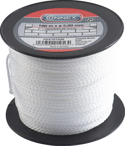 Load image into Gallery viewer, Connex metselkoord pp 2.0mm wi bobijn 100m - cox781550
