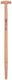 Connex spadesteel beuk 90cm gebogen t - flor38340