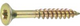 Connex tx-schroef 6.0x120 100st vz - kk3216120