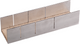 Connex verstekbak 245x60x37 alu - cox822360