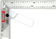 Connex winkelhaak met zwaaihaak 250mm - cox780625