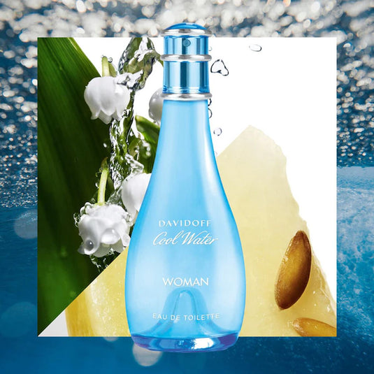 Davidoff eau de toilette spray coolwater woman 100ml dames