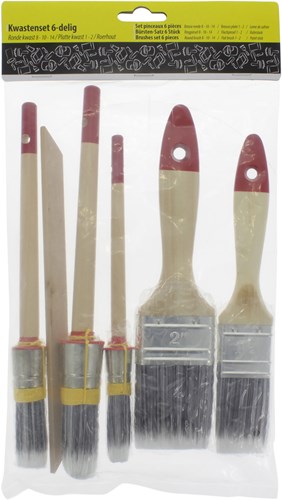 Afbeelding laden in galerijviewer, Copenhagen pro budgetline kwastenset | 6-delig | 8-10-14 - 21.470.18
