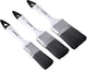 Copenhagen pro kwastenset - universeel platte kwast - maat 12-14-16 - synthetisch haar - 3-delig - vol kunststof steel - 23.900.06