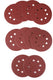 Copenhagen pro schuurschijf - 125 mm - 3 assorti - 10-delig (10) - 23.509.20