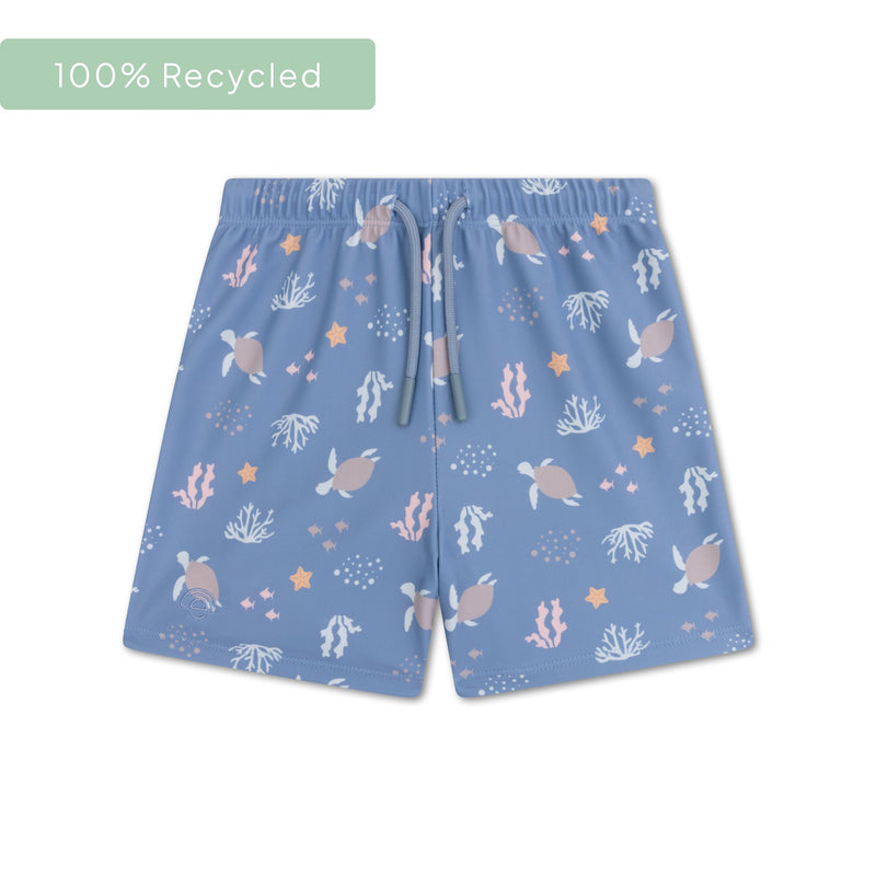 Load image into Gallery viewer, Coral bliss | meerkleurige uv zwemboxer jongens
