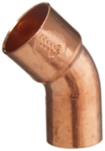 Load image into Gallery viewer, Cornat cu-soldeer knie 1s 45gr 15mm (2st) - td504015

