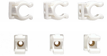 Cornat enkele clip koperbuis 28mm (2st) - t560406