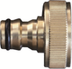 Cornat garden messing kraanstuk 1''v-clic - flor89507