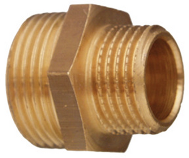 Cornat messing ms verloopnippel mm 1 2x3 8 - t396420
