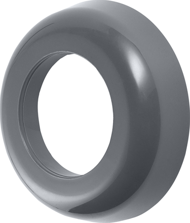 Cornat rozet 40x75mm kunststof sifon gr - tec353000r