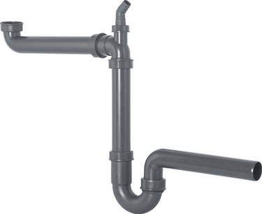 Cornat ruimtebesparende sifon 1 1 2 x40 - t353103r