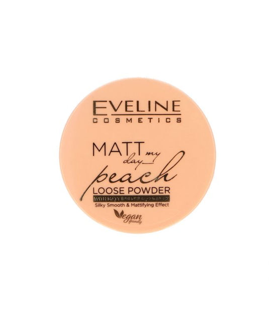 Eveline matt my day loose powder peach 6gr.