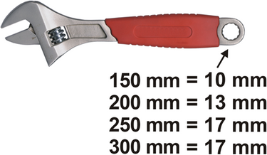 Connex engelse sleutel 300mm (12'') - cox550112