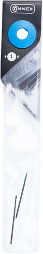 Connex metaalboor 1.0mm (34mm) (2st) blauw - cox970012