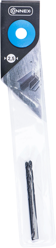 Connex metaalboor 2.5mm (57mm) (2st) blauw - cox970027