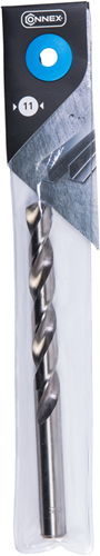 Connex producten staalboor 11 0mm 142mm blauw