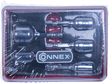 Connex producten doppenset magnetisch 5dlg box