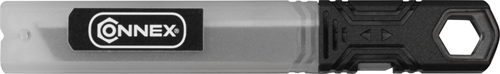 Load image into Gallery viewer, Connex afbreekmesjes 9mm black edition 10s - coxb897920
