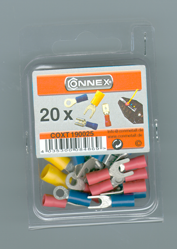 Connex vervangkabelschoenen (20st) - coxt190025