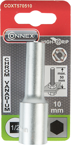 Connex 1 2 dopsleutel 10mm lang - coxt570510