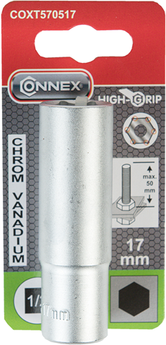 Load image into Gallery viewer, Connex 1 2 dopsleutel 17mm lang - coxt570517
