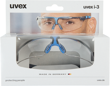 Meister uvex veiligheidsbril i-3 9190 zwart blauw - coxt938796