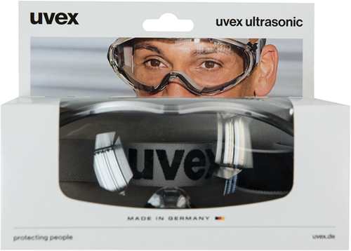 Load image into Gallery viewer, Meister uvex veiligheidsbril ultrasonic 9302 grijs zwart - coxt938798
