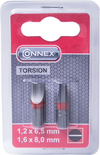 Connex bits plat 1.2x6.5mm (2st) - coxt973128